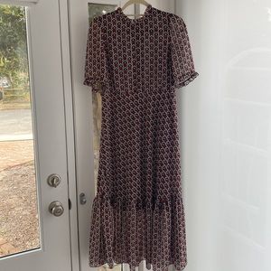 Zara dress M multiple colors midi length